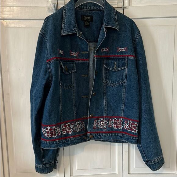 Agapo VIntage Denim Jacket - Size XL - Picture 1 of 8